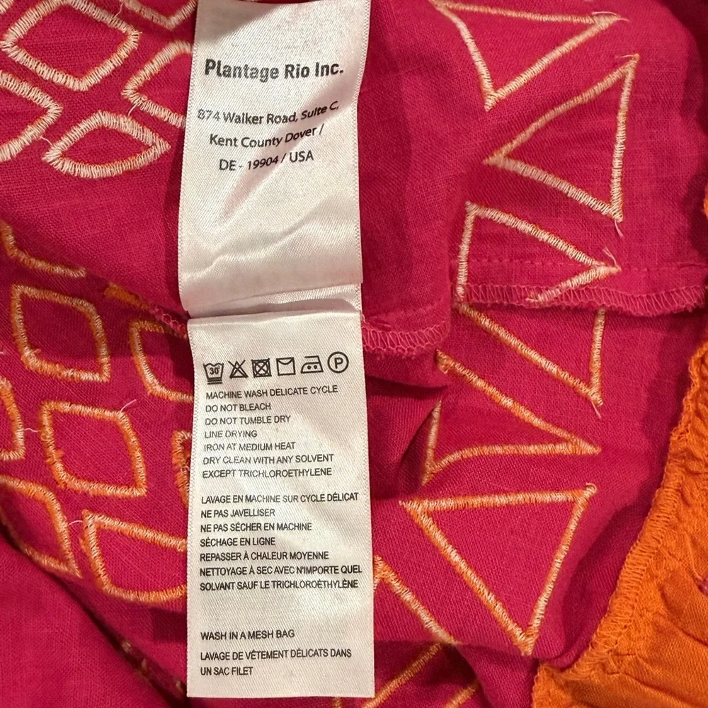 FARM Rio Orange and Pink Tropical Maxi Dress - Picture 14 of 14
